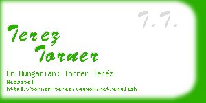 terez torner business card
